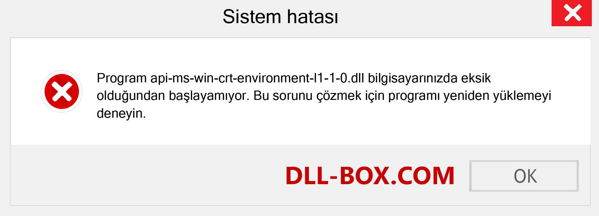 api-ms-win-crt-environment-l1-1-0.dll dosyası eksik mi? Windows 7, 8, 10 için İndirin - Windows'ta api-ms-win-crt-environment-l1-1-0 dll Eksik Hatasını Düzeltin, fotoğraflar, resimler